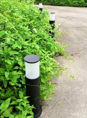 led磨沙玻璃圆草坪灯景观别墅灯园林草地小区工程灯具庭院灯防水