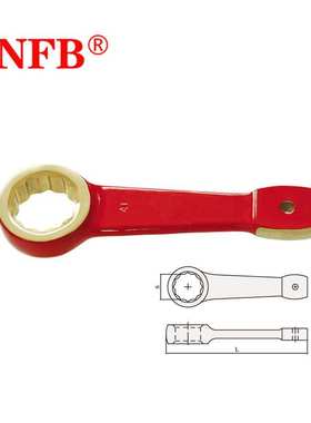 天津桥防CNFB安全防爆工具梅花扳手防爆敲击梅花扳手 T8160A