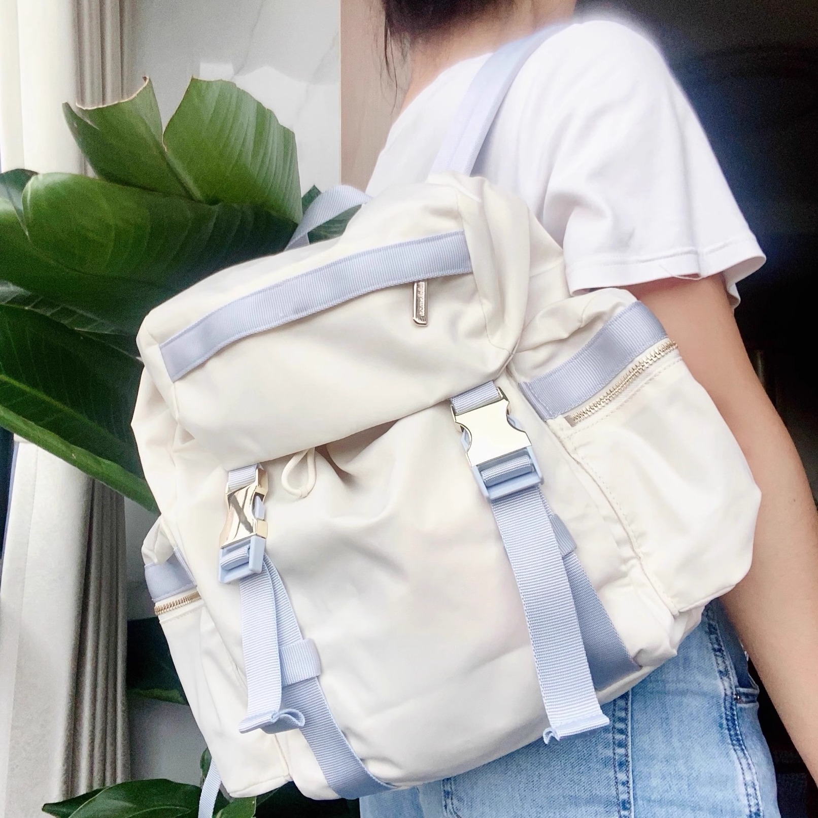 【越南原厂】露露双肩包瑜伽背包