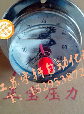 厂 Y正 C10NMPa 耐震磁柱X压力表上海0宝电接点压力表式60ZT