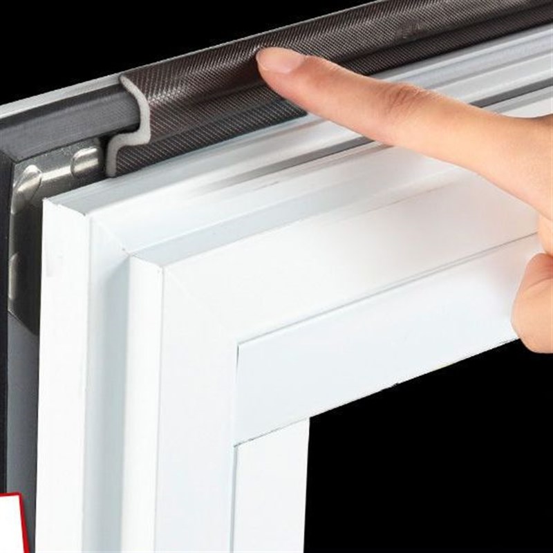 窗户密封条挡风神器塑钢门窗防漏风冬H季断桥铝推拉门窗密封胶条