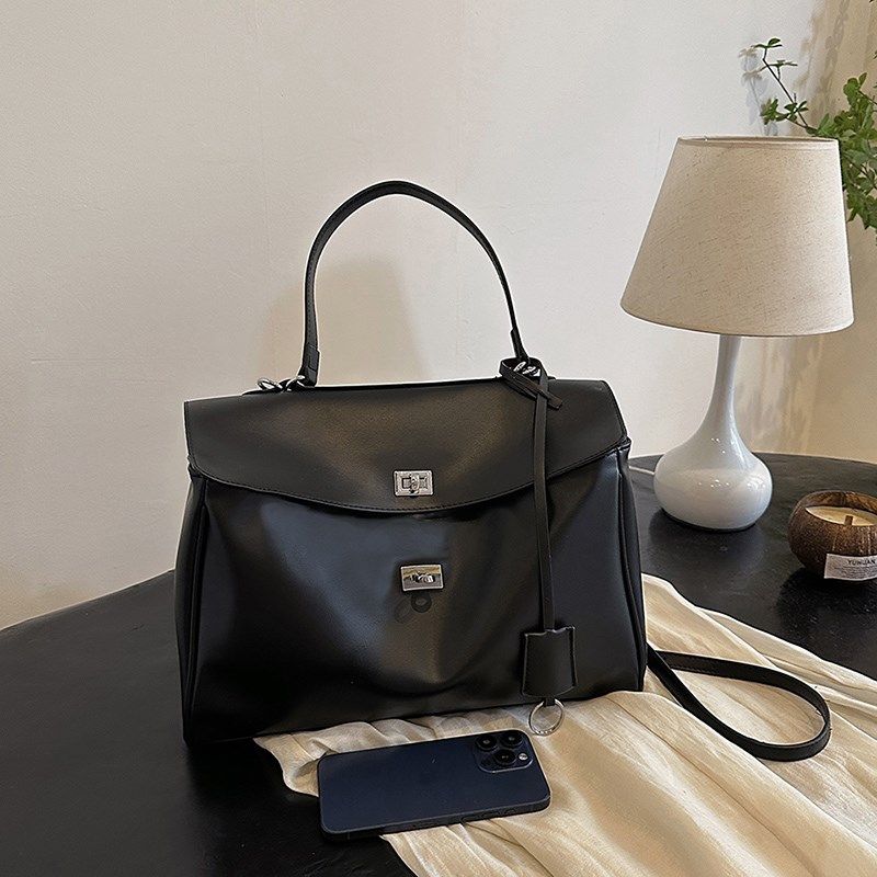 高级感包包女式2024新款秋冬大容量铂金机场包小众百搭单肩斜挎包,箱包皮具/热销女包/男包,通用款女包,淘宝优惠券,粉丝福利购,淘宝优惠卷