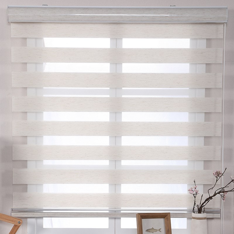 卷帘遮光窗帘成品升降手拉办公室客厅浴室厨O房免打孔防水百叶厂