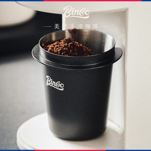 bincoo接粉杯51/58mm咖啡接粉器不锈钢用具器具手柄咖啡机配件