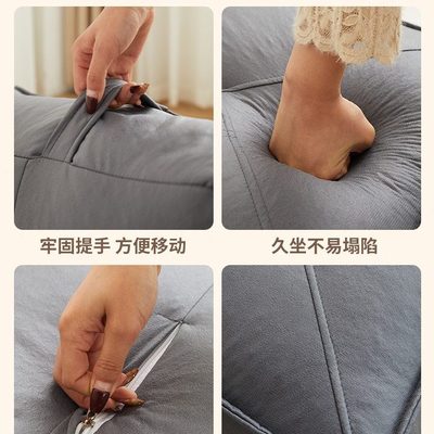 日式阳台蒲团坐垫家用冬季懒人地上坐垫方形学生加厚榻榻米屁珏沁