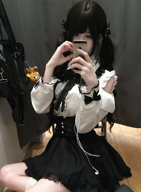 12.20-1.20【二团定金】落雪与海原创日系少女蕾服量产千金风套装