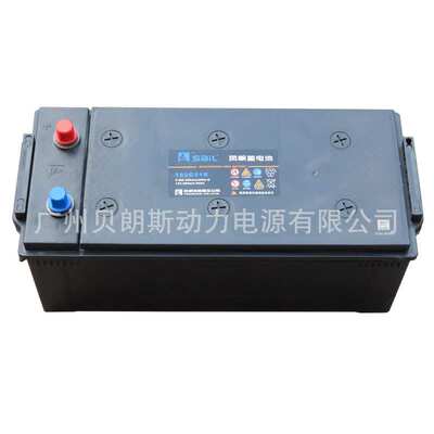 12V165Ah太阳能照明蓄电池 风帆6-QW-165铅酸免维护电瓶厂家