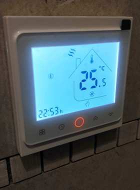 智能温控器BHT-002GC锅炉款可编程智能温度控制调节器智能开关