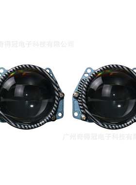 跨境新品K102双透镜汽车led大灯无损安装远近光一体led灯改装车灯