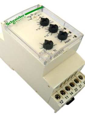 Telemecanique原装RM35控制继电器RM35UA12MW过压/欠压监测继电器