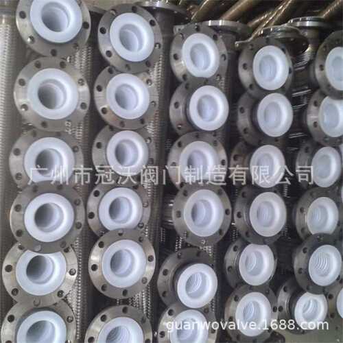 卡箍式金属软管 双活动金属软管补偿器 316L CF8M法兰金属波纹管