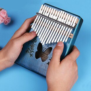 7乐器初学者卡林巴护i手手入门指巴林姆钢琴指mbak卡1音al拇指琴