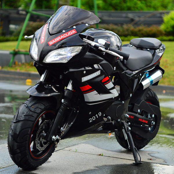 小50燃儿童二迷你小型摩托车赛中号小摩托机车49跑车四冲程cc汽油