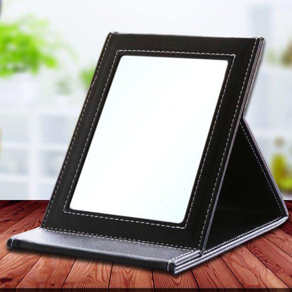 高清翻盖大号随身欧式方形折叠梳妆镜美妆公主美容镜化妆镜便携镜