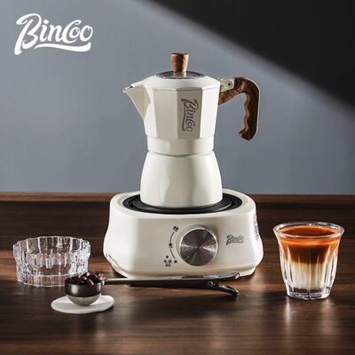 家用咖啡机煮摩卡壶意浓缩o双B咖啡壶萃取o阀inc手摇小型炉电热式