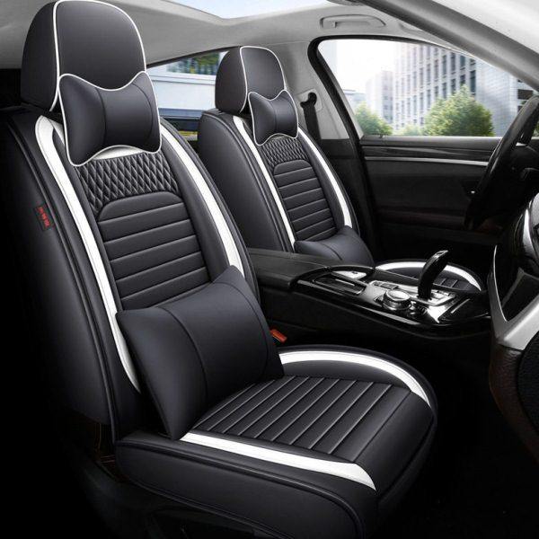 新款全包全皮四季通用汽车坐垫皮革座椅套全包围汽车座套车座垫女