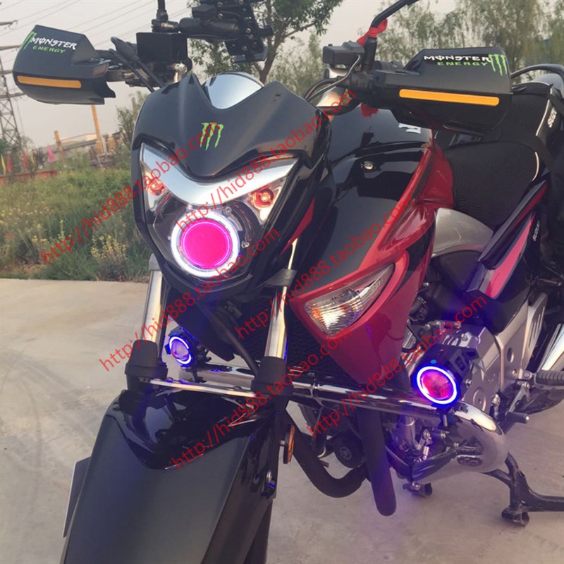 GW250大灯 改装Q5海5 LEDz双光透镜氙气灯大灯总成天使眼恶魔眼55