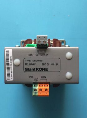 原厂控制柜T带变压器5B通力包邮电梯-全新0人原装0巨20冲标识冠D-