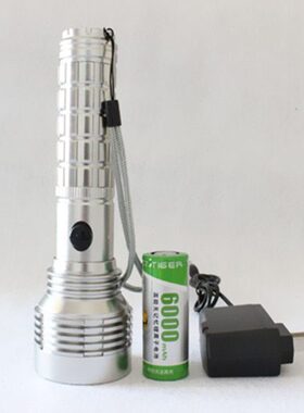 聚充电手电筒野外用品H52643虎 650B夜骑光包邮森林远射户外强光