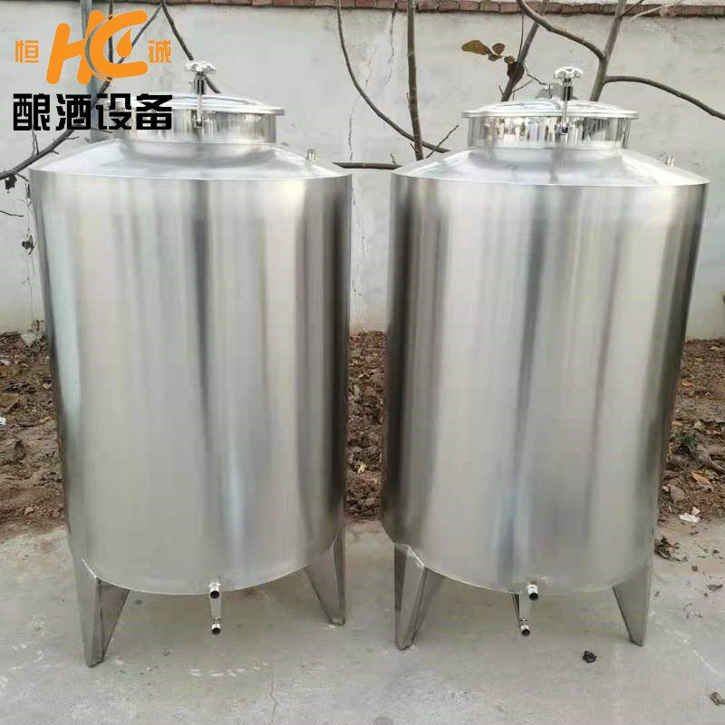 家用500L储存罐 立式密封白酒罐 304不锈钢泡药桶 批量制作