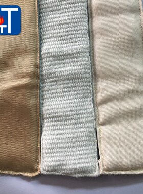 排气管隔热带耐高温防火双三层缝制保温隔热带玻纤500度陶纤1000