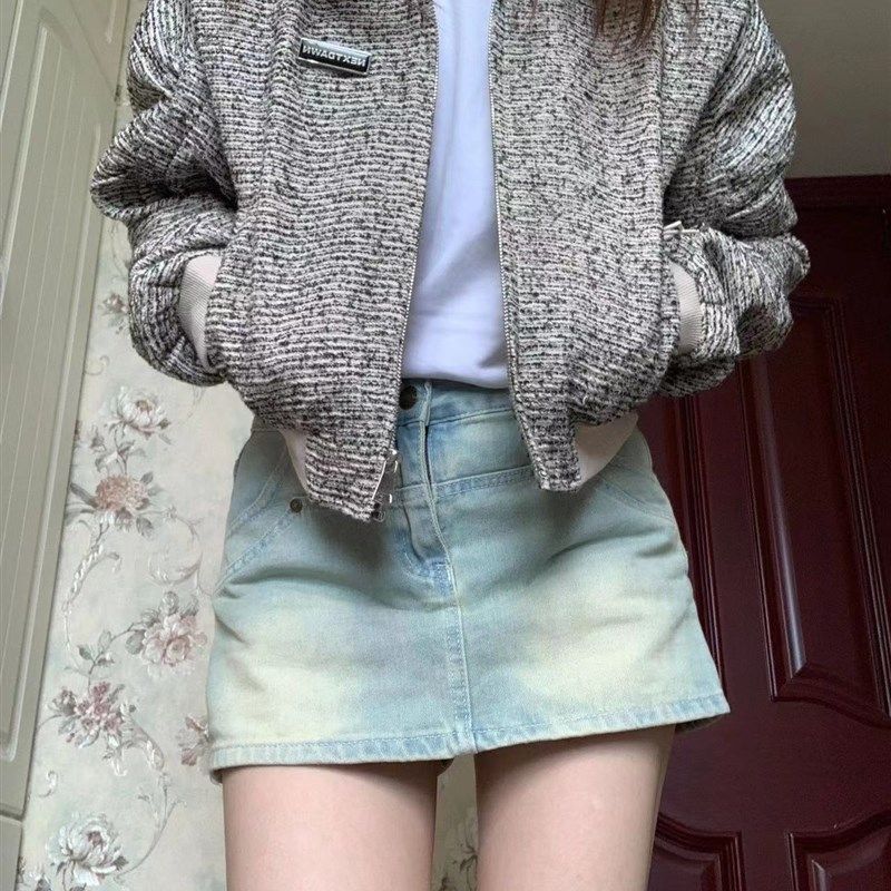 牛仔裙半身裙女2024新款短裤高腰辣妹裙裤小个子a字包臀短裙夏季,女装/女士精品,卫裤,淘宝优惠券,粉丝福利购,淘宝优惠卷