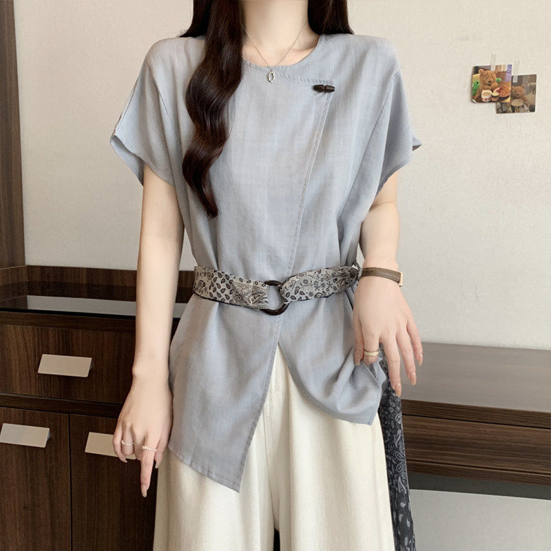 短袖衬衫女夏季2026年新