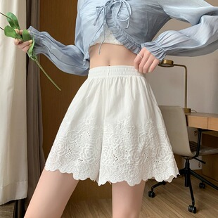 可外穿宽松大码 薄款 五分时尚 甜美保险短裤 蕾丝打底裤 安全裤 女夏季