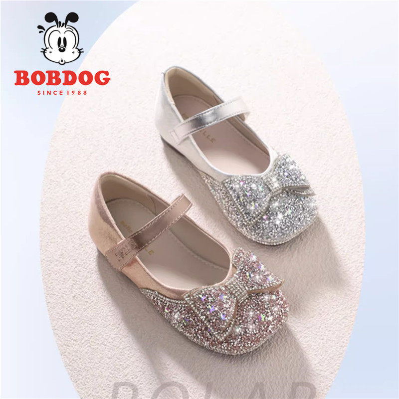 真皮女童鞋水晶公主鞋2023秋季新款小女孩软底小皮鞋儿童宝宝单鞋,童鞋/婴儿鞋/亲子鞋,水晶/水钻鞋,淘宝优惠券,粉丝福利购,淘宝优惠卷