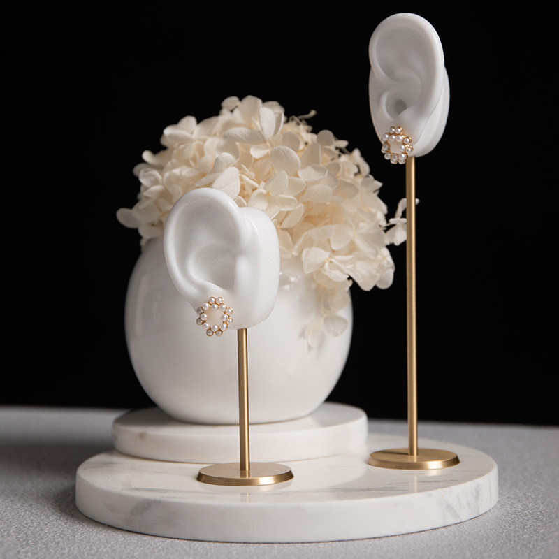 首饰展示架白色耳朵创意立式耳环架耳钉收纳饰品陈列拍摄道具摆件,饰品/流行首饰/时尚饰品新,首饰展示架,淘宝优惠券,粉丝福利购,淘宝优惠卷