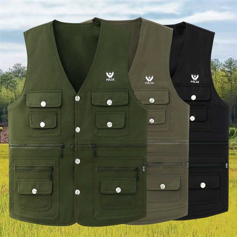 中老年爸爸马甲男加绒大码多口袋坎肩外商务休闲背心居家保暖马夹,男装,常规马甲,淘宝优惠券,粉丝福利购,淘宝优惠卷