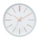 12寸30CM塑料静音时钟客厅走廊卧室装 饰石英钟无声礼品挂墙钟