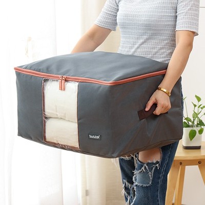 加厚牛津布纺收纳袋 装棉被子收纳袋子 衣服衣物搬家整理储物袋箱