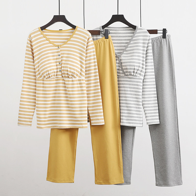 春秋季孕妇纯棉睡衣产后哺乳怀孕期长袖套装冬天月子服产妇喂奶衣,孕妇装/孕产妇用品/营养,家居服套装,淘宝优惠券,粉丝福利购,淘宝优惠卷