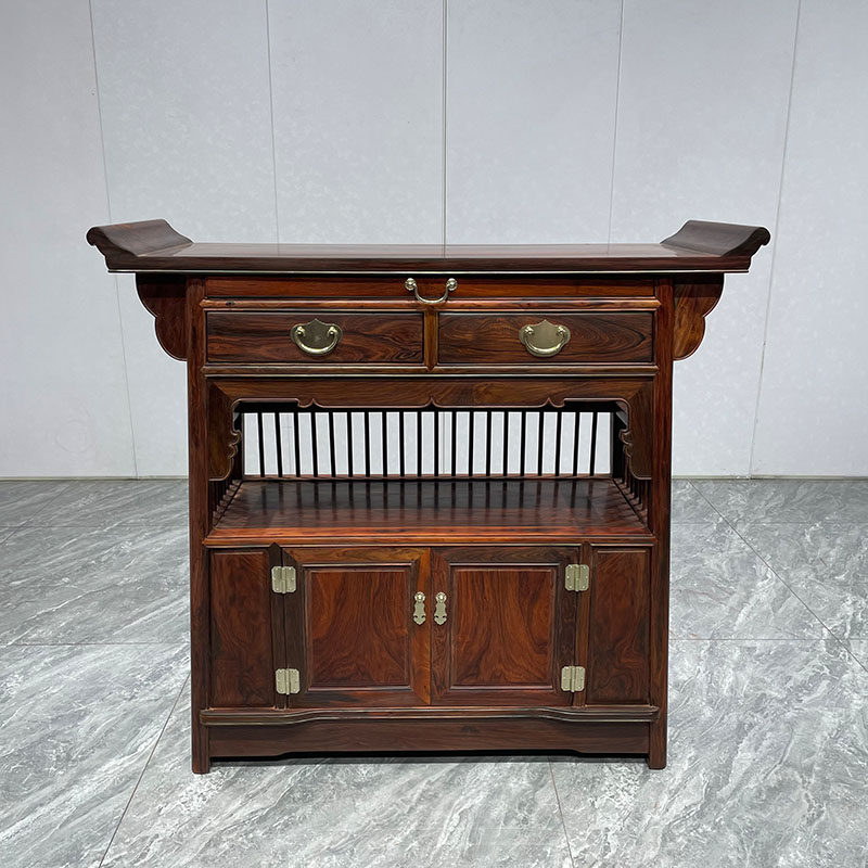 红木家具大红酸枝明式二联香案台实木玄关柜展示佛台交趾黄檀橱柜,住宅家具,红木沙发,淘宝优惠券,粉丝福利购,淘宝优惠卷