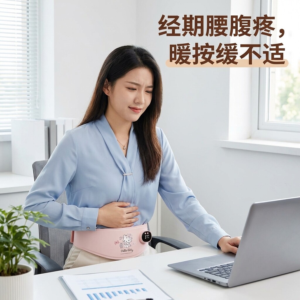 迪士尼暖宫腰带姨妈神器痛经缓解痛经缓解宫寒情人节送女友礼物