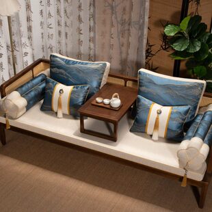 中式高档实木罗汉床客厅沙发禅意贵妃榻罗汉榻床榻实木沙发床定制