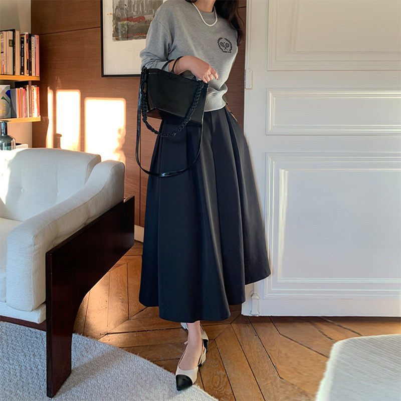 黑色半身裙女2026春夏季