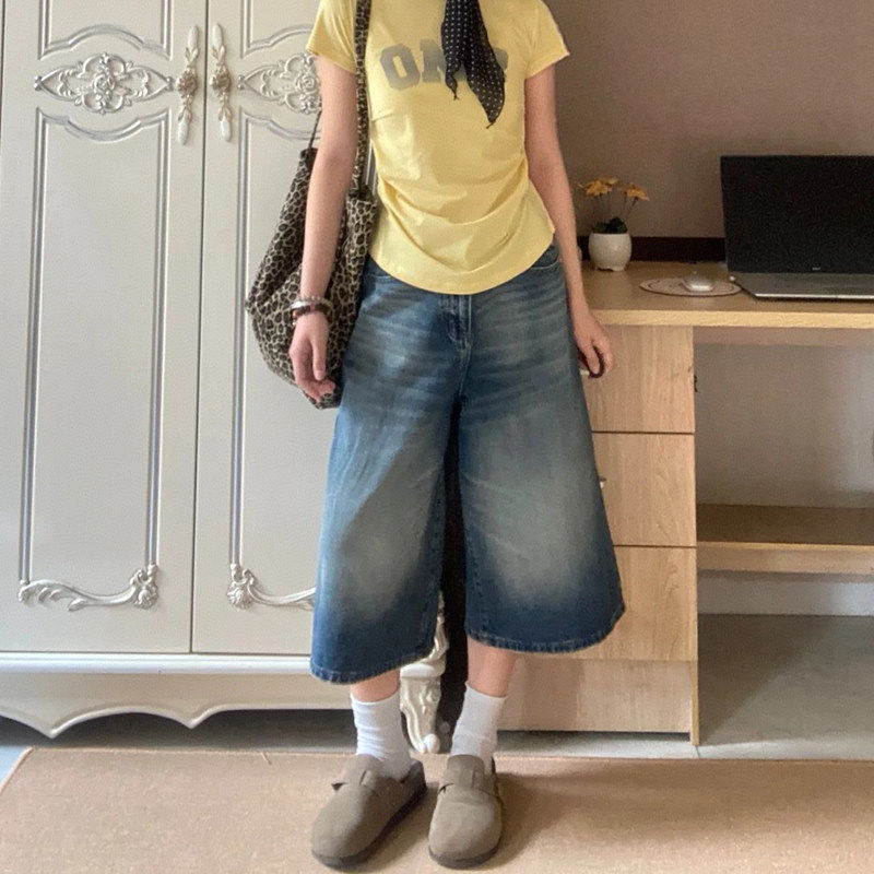 2025春季新款女裤大码牛