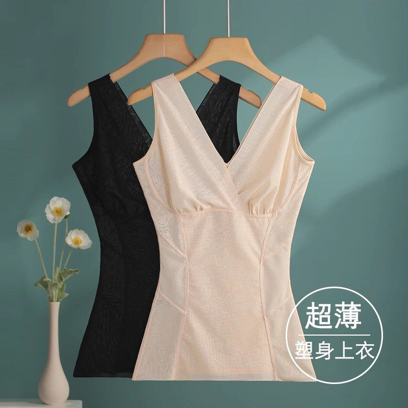 塑身衣女收腹上半身夏季