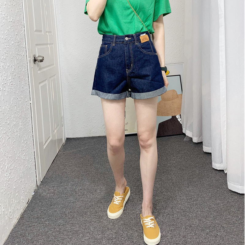 大码女装薄款高腰显瘦卷边牛仔短裤微胖妹妹穿搭夏季休闲阔腿热裤,女装/女士精品,大码连衣裙,淘宝优惠券,粉丝福利购,淘宝优惠卷