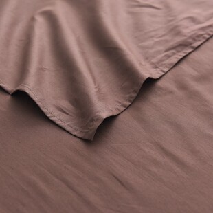 高密度纯棉单件床单棕色咖啡深色全棉被单单人1.2米双人1.51.8米
