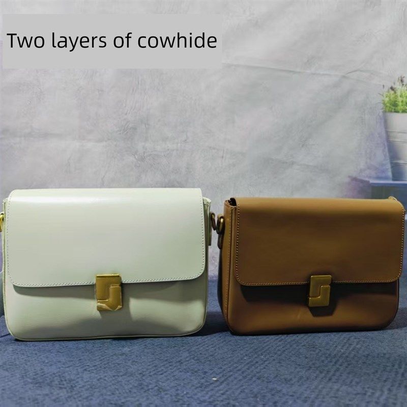 2025秋季新款斜挎包女士通勤肩豆腐包小方包牛皮包真皮包女士包,箱包皮具/热销女包/男包,通用款女包,淘宝优惠券,粉丝福利购,淘宝优惠卷