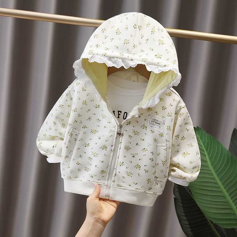 女童外套春秋款2025新款儿童洋气连帽衫小女孩秋季休闲上衣童装潮,童装/婴儿装/亲子装,普通外套,淘宝优惠券,粉丝福利购,淘宝优惠卷