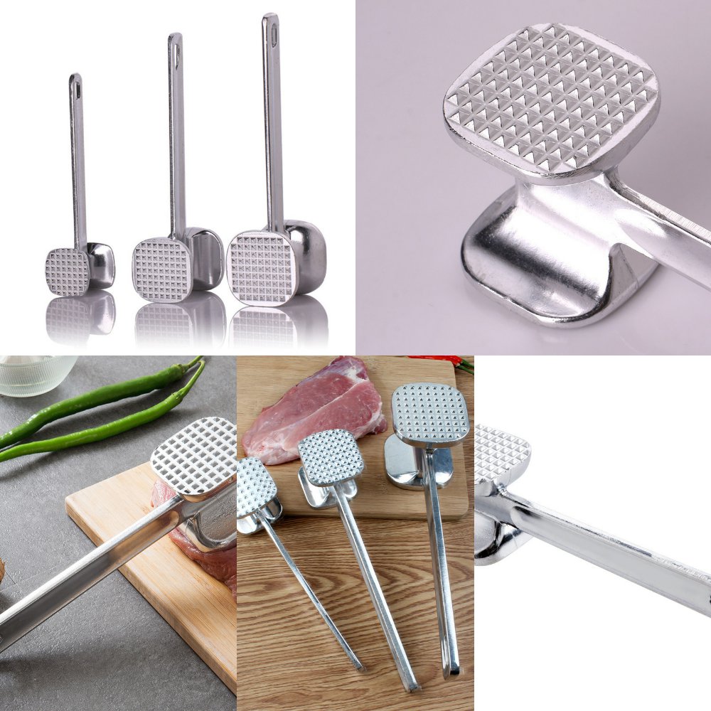 铝合金肉锤牛排敲肉锤家用大排松肉牛肉锤子双面打肉锤子
