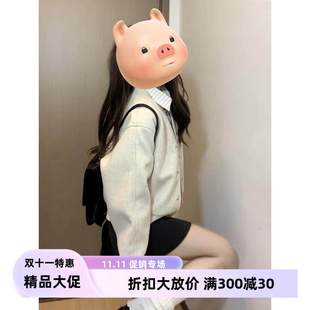 感香风棒球服外套早CAW46608秋季 小女个子2小韩系羽绒服 205新款