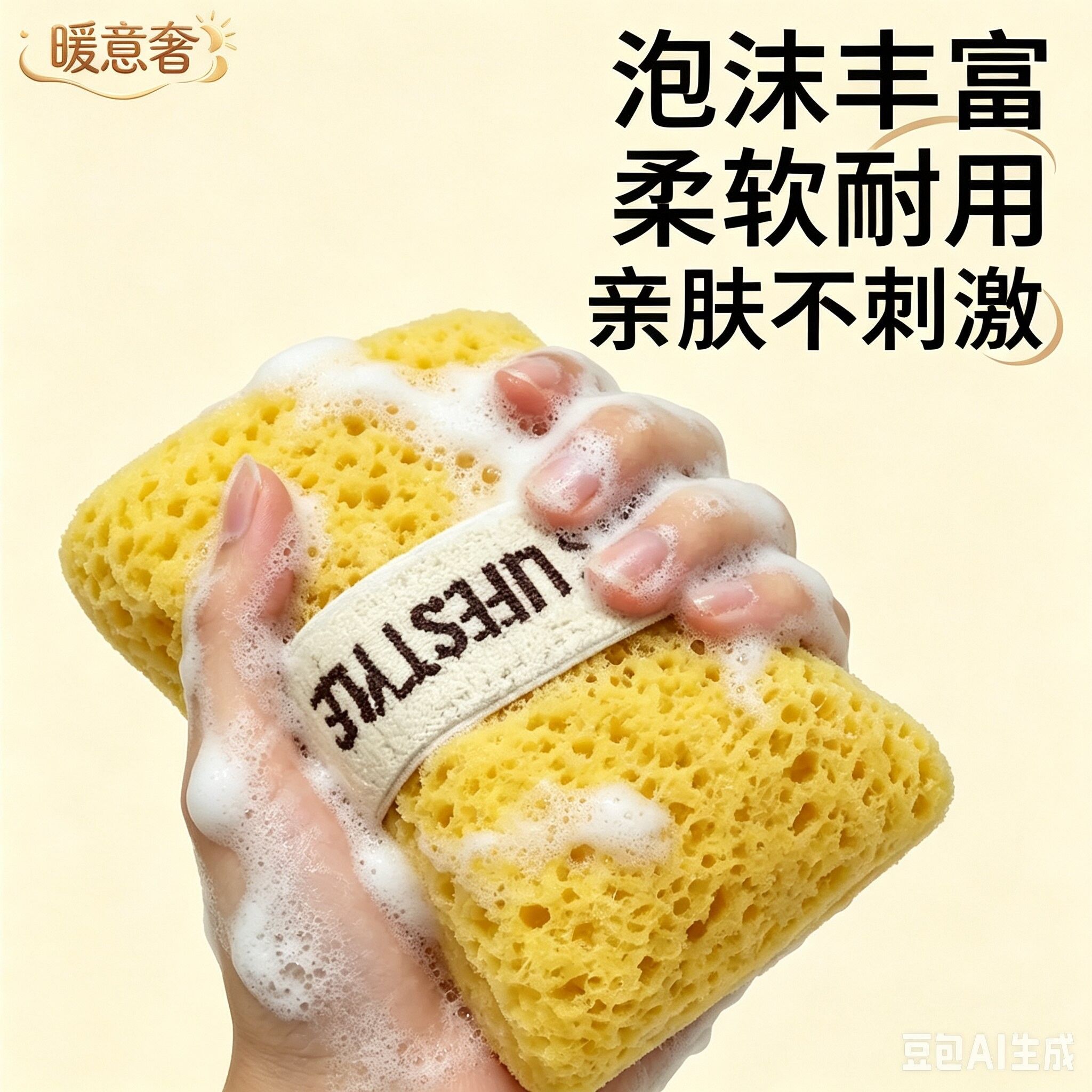 成人搓澡沐浴搓澡海绵两用高档超柔夹皂浴花洗澡浴球起泡神器YL