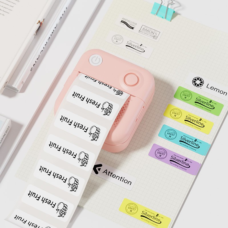 迷你标签打印g机热敏打印家用便携打印照片文档错题整理居家收纳