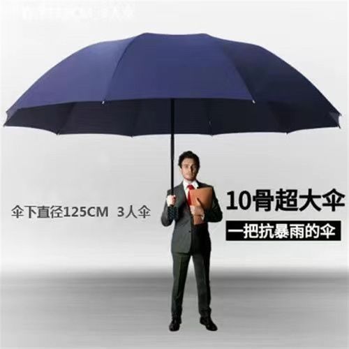 钓鱼雨伞加大加h厚加固超大雨伞特大号新款加固加粗骨架双人晴雨