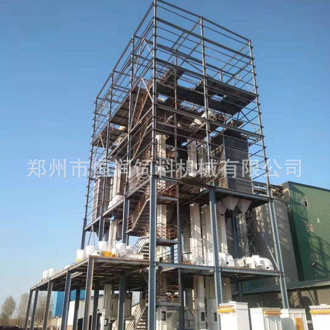 生产畜禽动物饲料的机械成套设备颗粒饲料加工机组